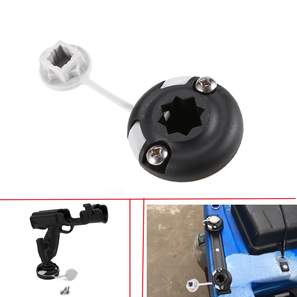 Fish Finder Mount - 내구성 나일론 카누 카약 스타 마운트베이스