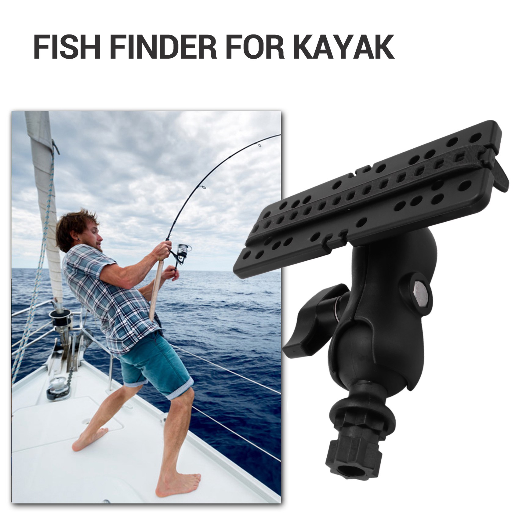 Fish Finder Mount - NALFI 볼 마운트, 어군 탐지기 및